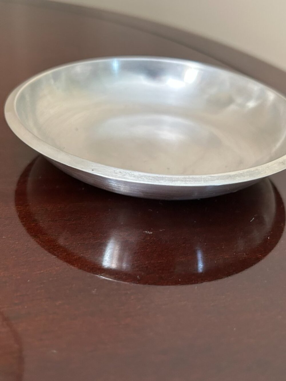 Tiffany & Co Vintage Sterling Silver low bowl #23514, 5.25"D - Picture 4 of 8
